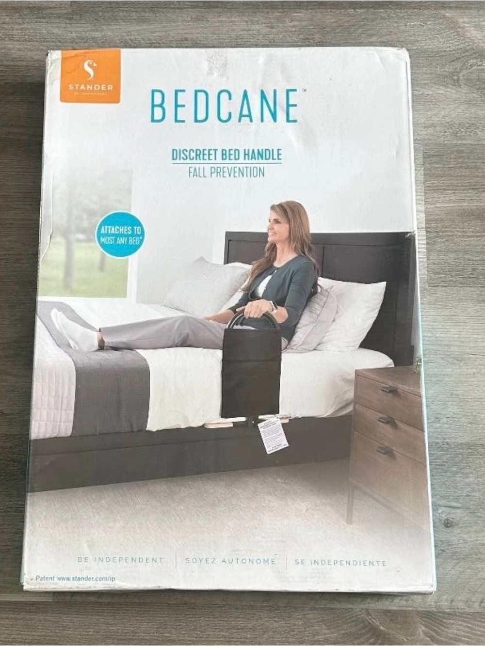 BedCane Discreet Bed Handle - Black